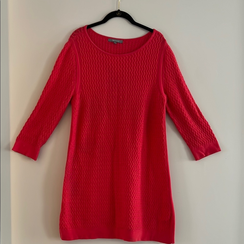 Daisy Fuentes Clementine Long Sleeved Sweater Mini Dress Size L